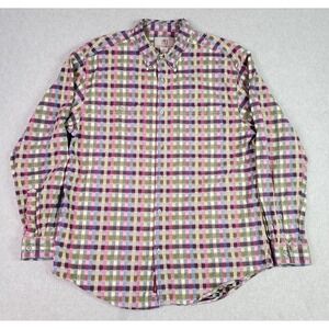 The Territory Ahead Shirt Mens XL Multicolor Check Button Down Long Sleeve